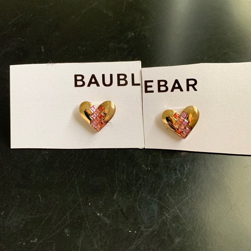 A Pair of Heart Earrings